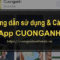 Hướng dẫn cài đặt và sử dụng ứng dụng CUONGANH